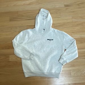 White fox hoodie